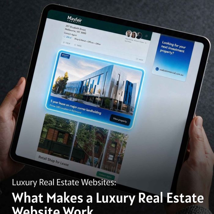 What Makes a Luxury Real Estate Website Work